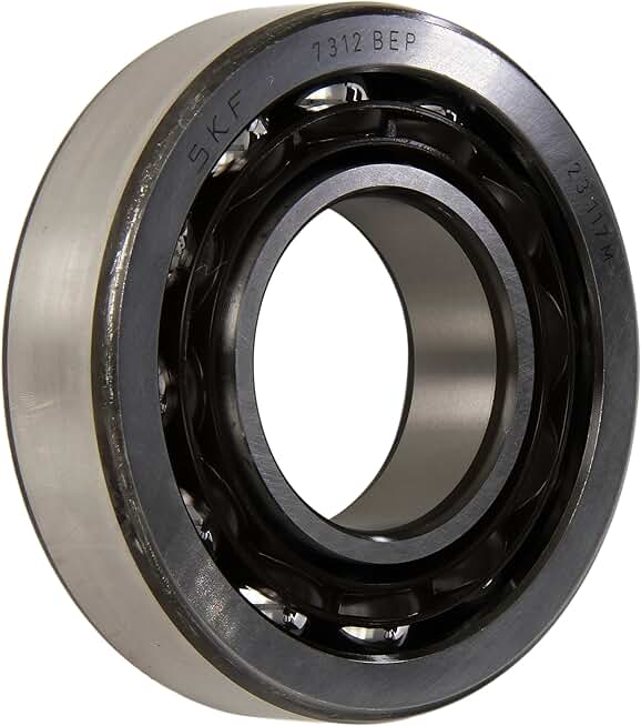 7315 BEP Medium Series Angular Contact Bearing, Maximum Capacity, ABEC 1 Precision, 40° Contact Angle, Open, Polyamide/Nylon Cage, Normal Clearance, 75mm Bore, 160mm OD, 37mm Width