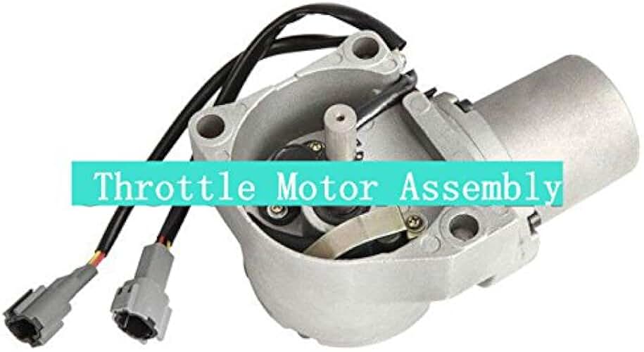 GOWE Throttle Motor Assembly for 6BG1 4614911 4360509 Throttle Motor Assembly for Hitachi EX120-5 EX200-5, digger spare parts EX120 EX200-5 engine step motor