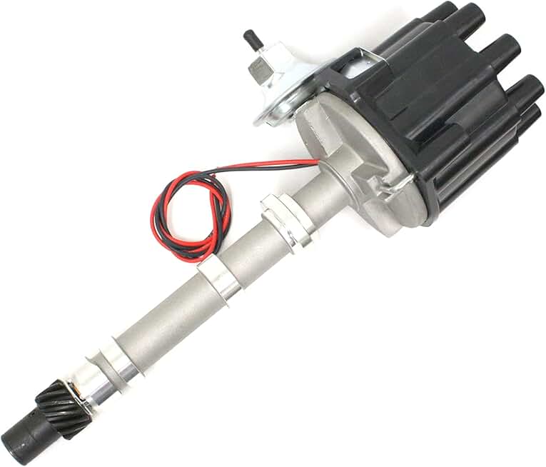 Pertronix D7104600 Black Cast Distributor Cap for Small/Big Block Chevy