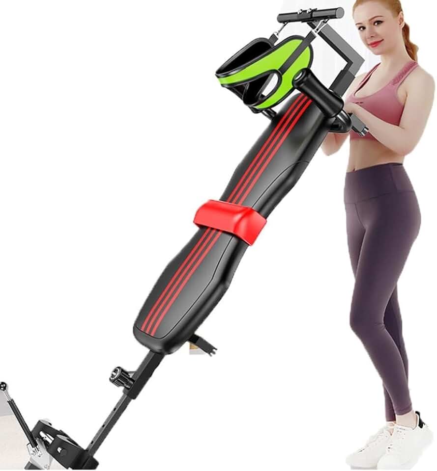 Back Stretching Table and Neck Traction - Stretching Machine Exercise Rotating Table Back Stretching Table Spine Stretching Table