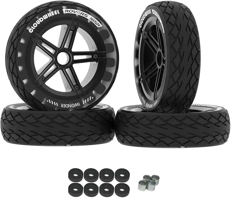 CLOUDWHEEL ROVERS 165R Urban All Terrain Off Road Electric Skateboard Wheels for Exway Atlas Pro-2WD Boards