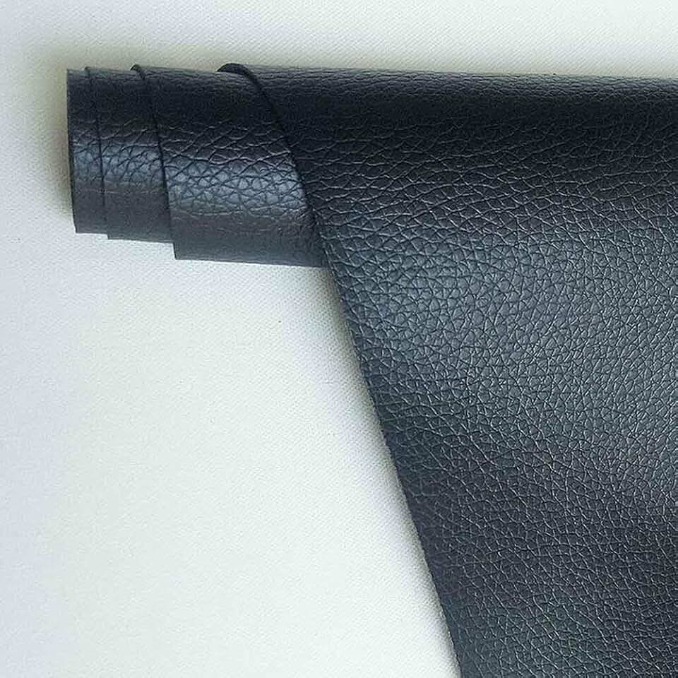 Leather Repair Patch Tape Kit, Self Adhesive Leather Repair for Furniture, Couch, Sofa, Car Seats,Office Chair,Vinyl Repair (Black,39x499 inch)