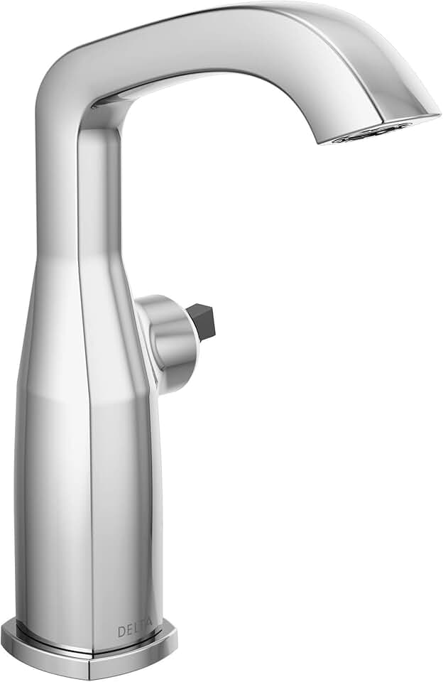 DELTA FAUCET 676-LHP-DST Stryke Mid-Height Faucet Less Handle Chrome Single Hole