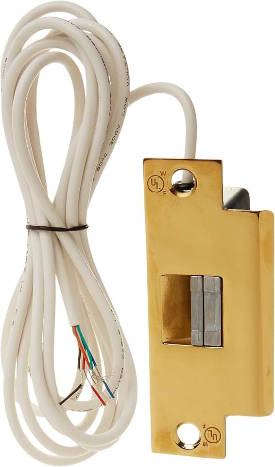 Securitron UNL-12-US3 UnLatch 12V DC, Polished Brass Finish