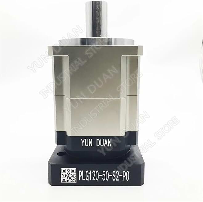 Nema42 Motor Reducer Planetary Gearbox Helical Gear Reducer for 1KW 2KW 100mm Servo 110 2PH/130mm 1Pcs(Ratio 50 to 1,24mm Input for Servo)