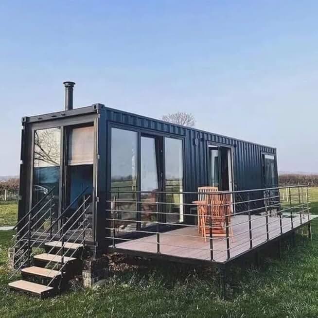 Modern Modular Container Home, Modern Extended Mobile Fold with Kitchen and Bathroom, 20ft & 40ft Prefab Houses with Economical Efficiency