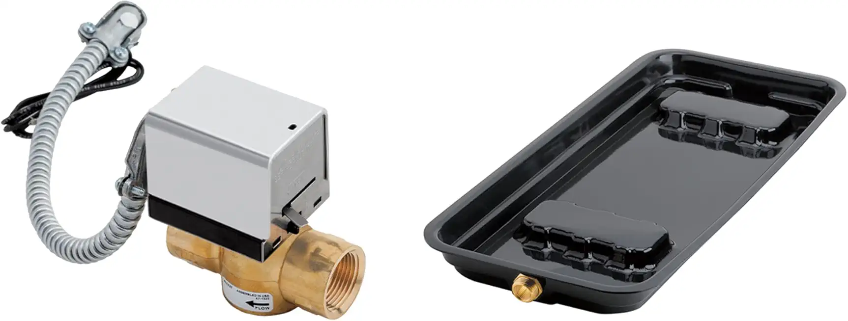 Delta Faucet Steam System Steam Generator Auto Drain and Generator Pan for Use with 240v Generators, Steam System Automatic Purge Drain, 5GA-PAD-240