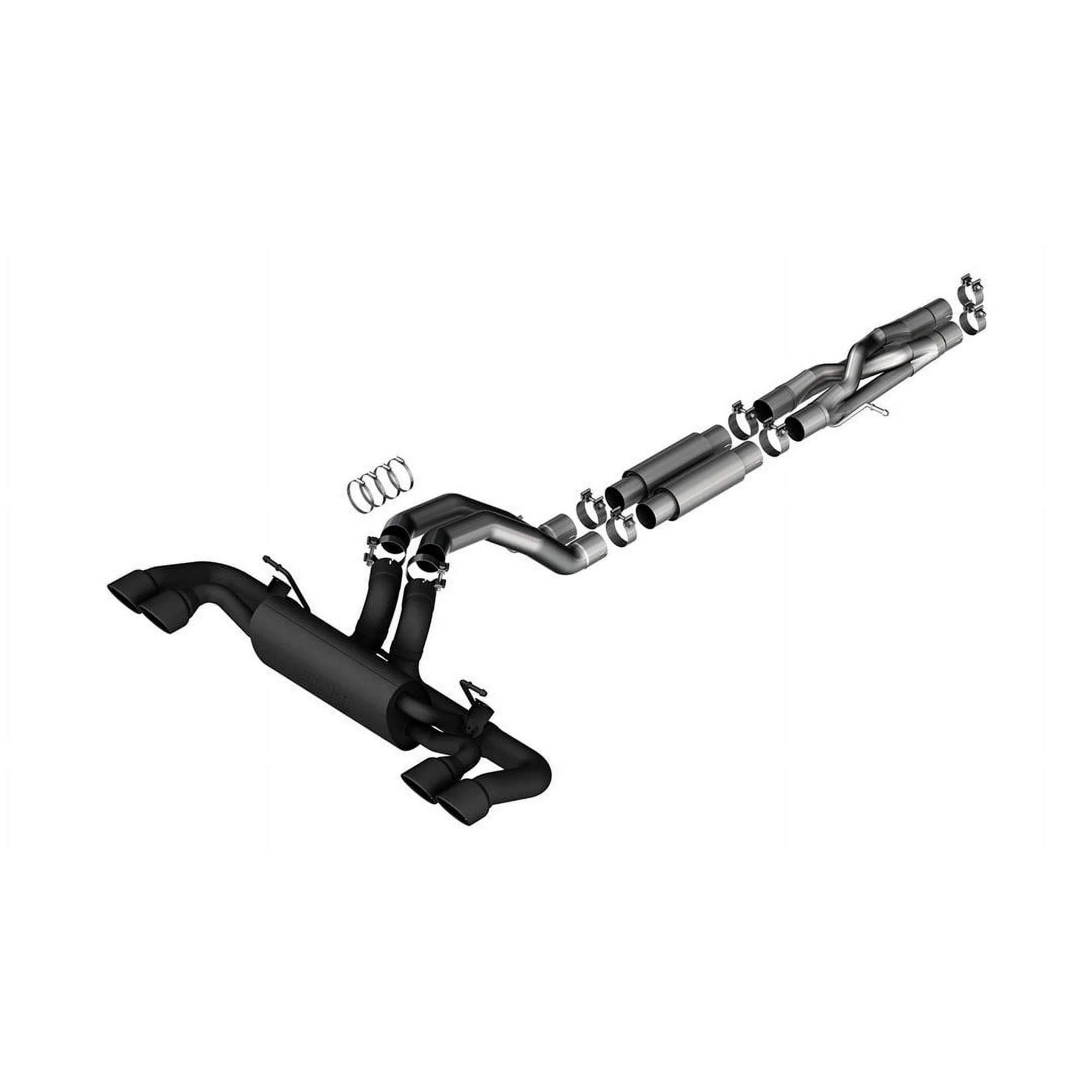 Borla 140893CB ATAK  Series Cat Back System EXHAUST SYSTEM Fits select: 2021 JEEP WRANGLER UNLIMITED RUBICON 392, 2022 JEEP WRANGLER RUBICON 392