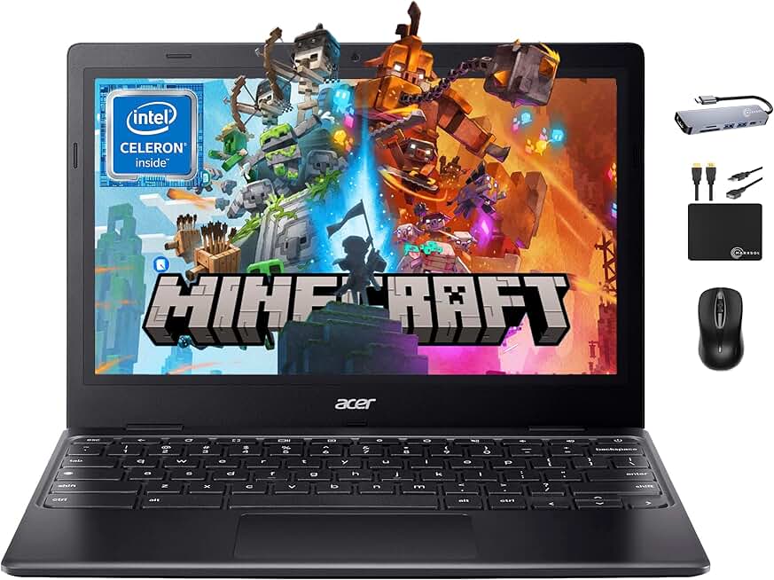 Acer 2024 Newest 311 Chromebook Laptop Student Business, Dual-Core Intel N4500 Processor,11.6