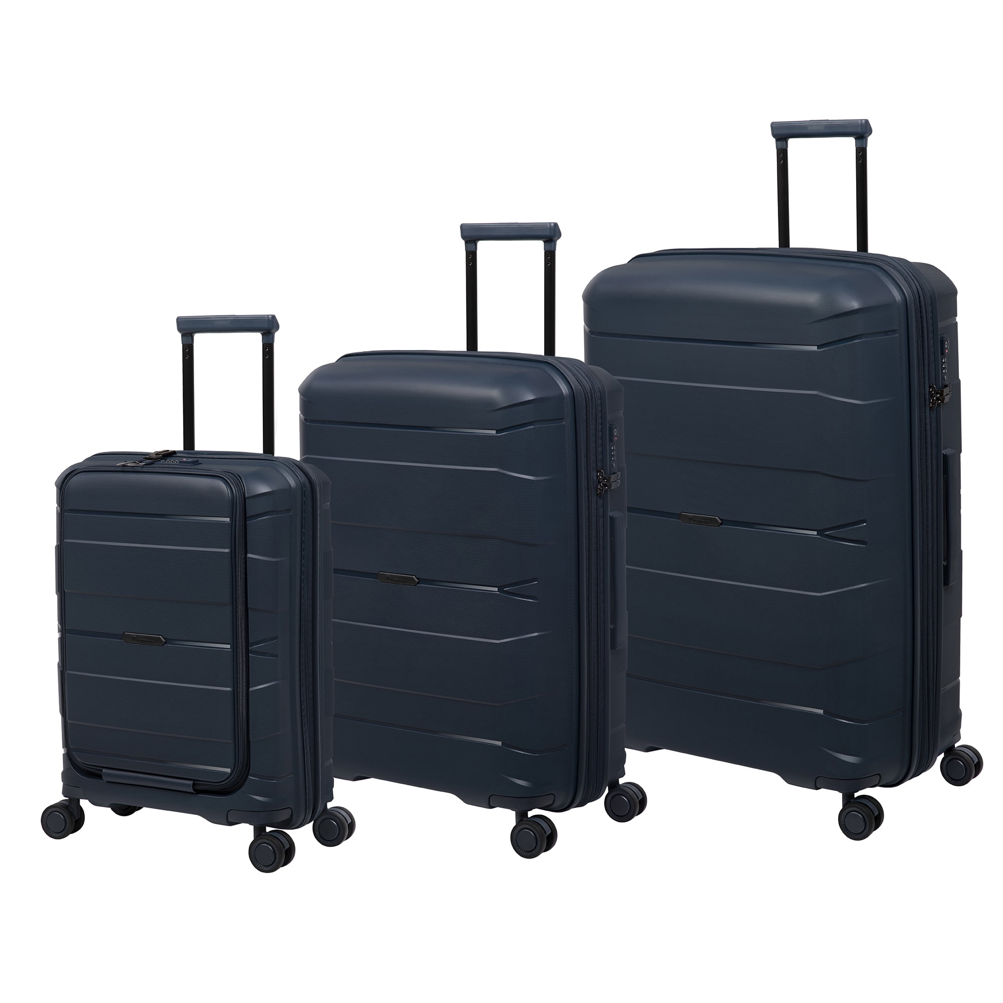 it luggage Momentous 3 Piece Hardside 8 Wheel Expandable Spinner Set