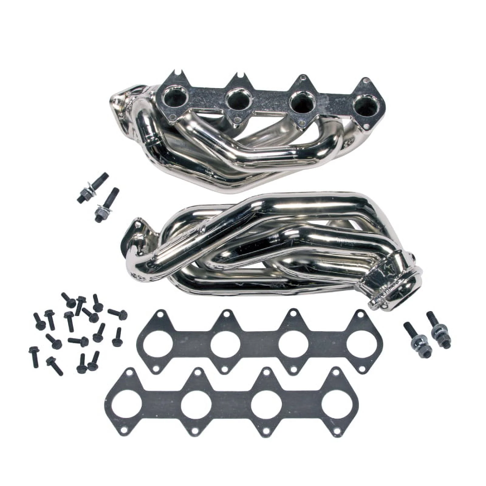 BBK PERFORMANCE 1612 05-10 FORD MUSTANG GT 1-5/8IN SHORTY TUNED-LENGTH HEADERS (CHROME)