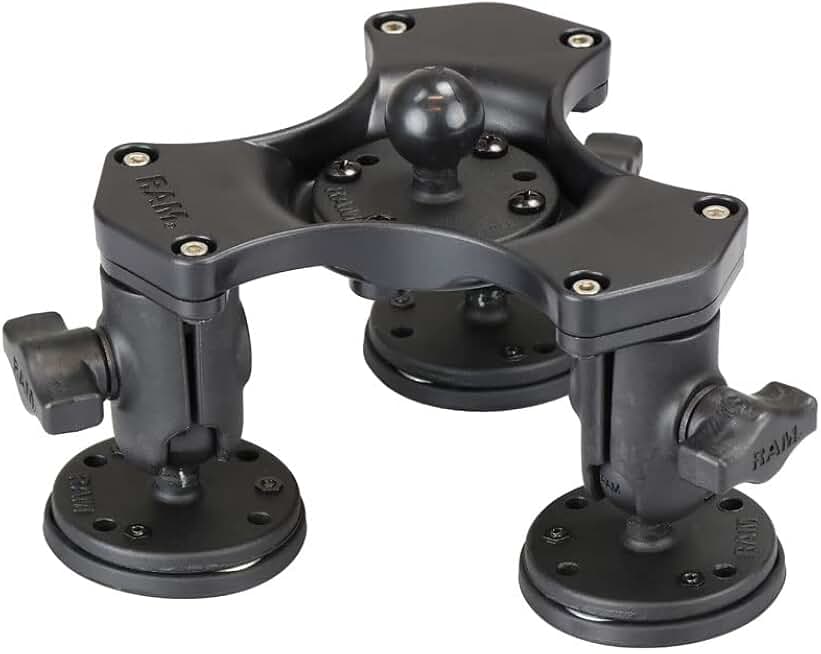 RAM Mounts RAP-B-365-1-339U RAM TRIPLE MAGNETIC BASE W/1