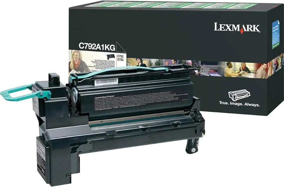 Lexmark C792A1 C792 X792 Toner Catridge (Black) in Retail Packaging