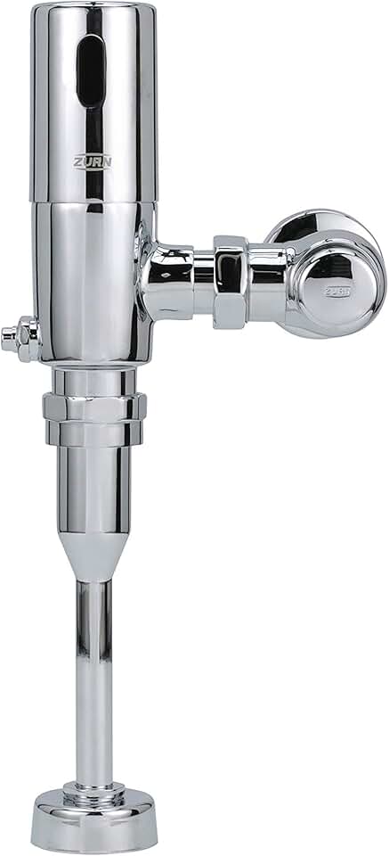 Zurn ZTR6203-ULF-LL EcoVantage ZTR Exposed Sensor Piston Flush Valve, 0.125 GPF, Long Life Battery, in Chrome