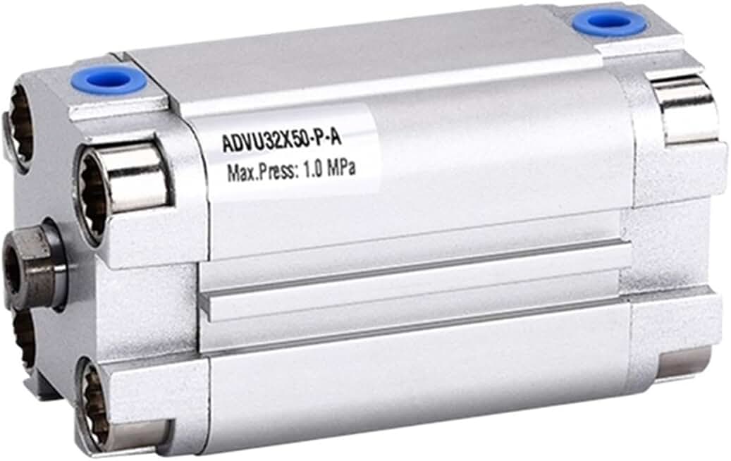ADVU -P-A Bore 50 Female Thread Compact Cylinder Pneumatic Stroke 5-100 1Pcs(Stroke 90mm)