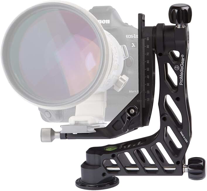GKJr. Katana Junior Telephoto Lens Gimbal Head for Telephoto Lenses Wildlife Sports Photography