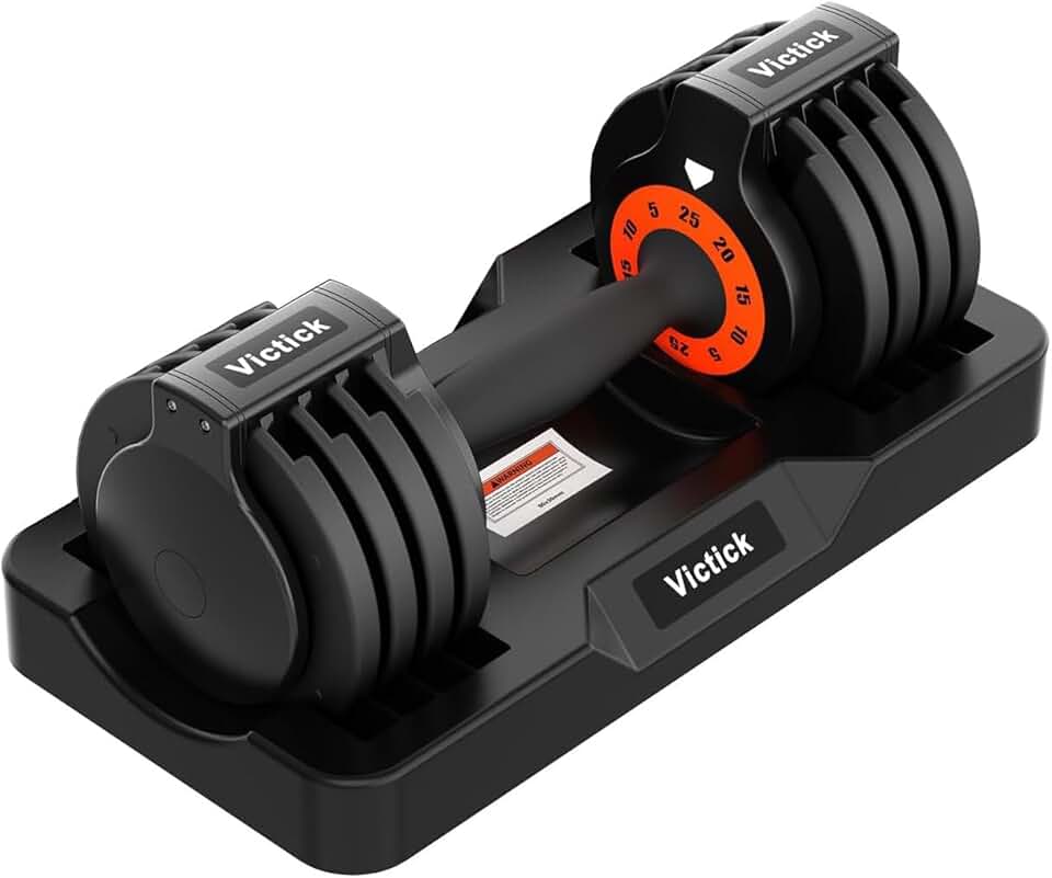 Adjustable Dumbbells for Home Workout - 25lb-KFT-DB25-JJ