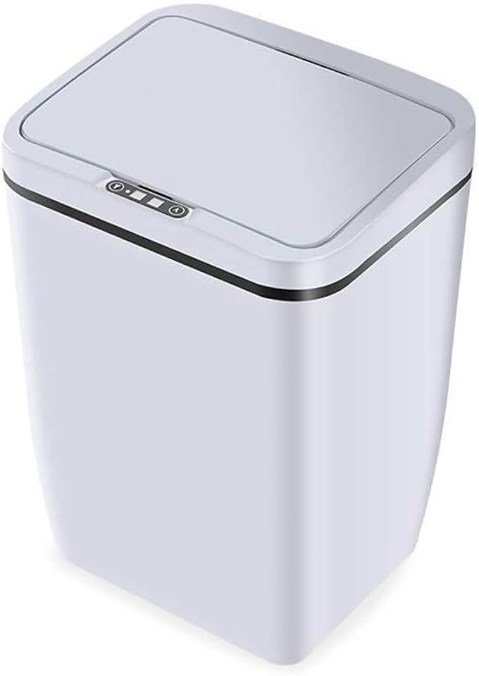 Automatic Intelligent Induction Trash Can Household Kitchen Bedroom Bathroom Trash Plastic Bin 12L