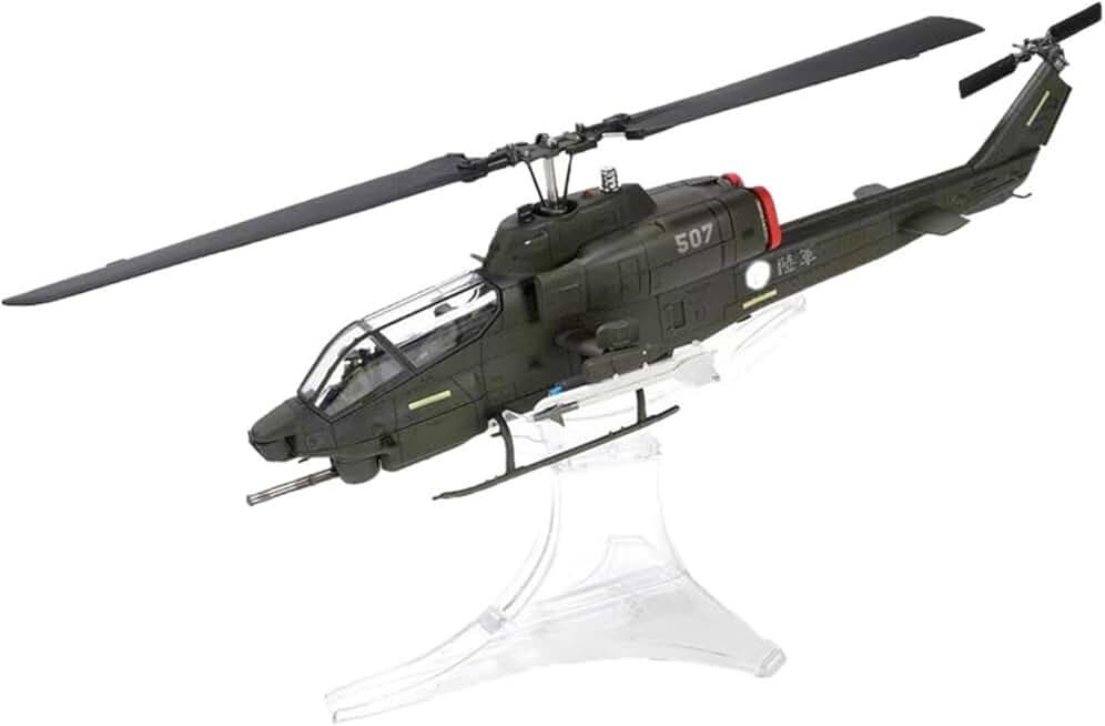 1/48 for Propeller Wing Upright US Armed Forces Bell AH-1W National Machinery Alloy Helicopter Model Ornament Gift Scale Die-cast Airplane, OIN341