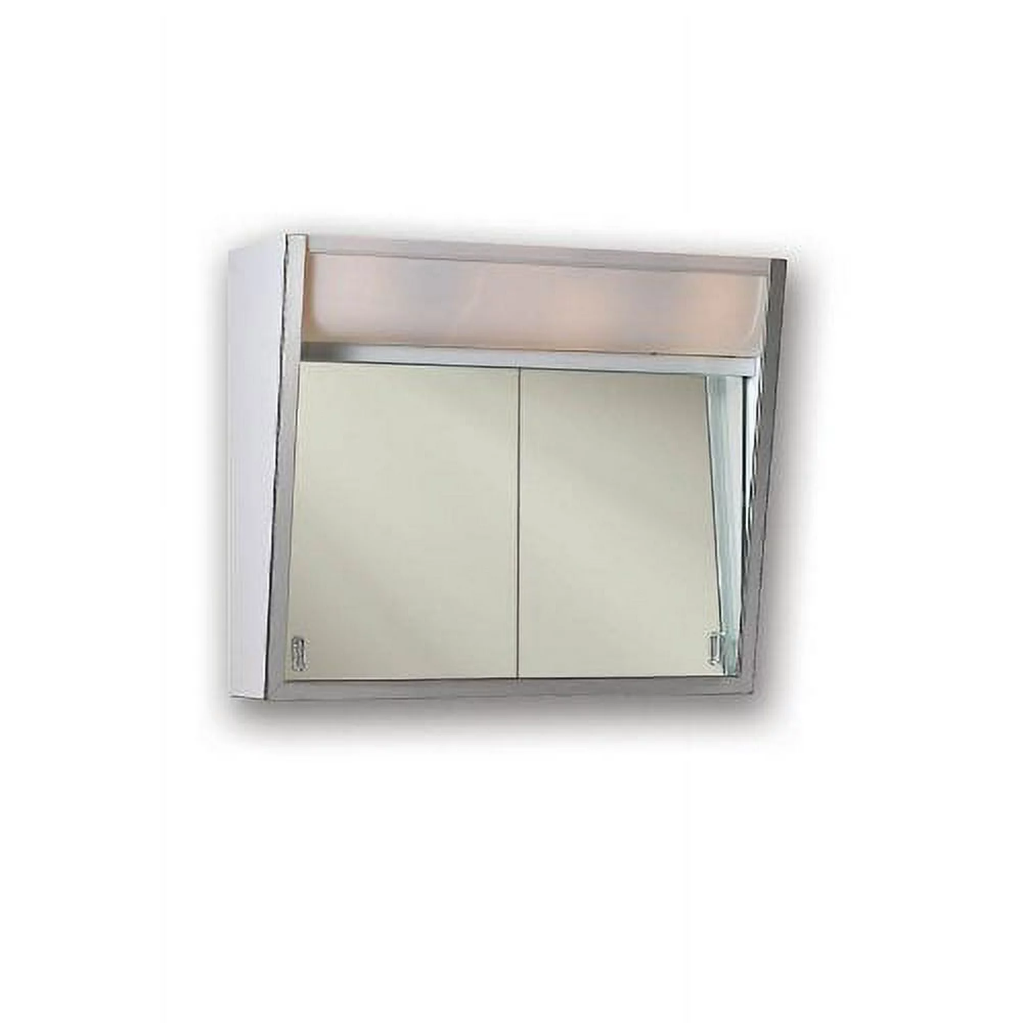 Jensen 323LP Specialty Flair Stainless Steel Trim, White Finish-Surface Mount Mounting