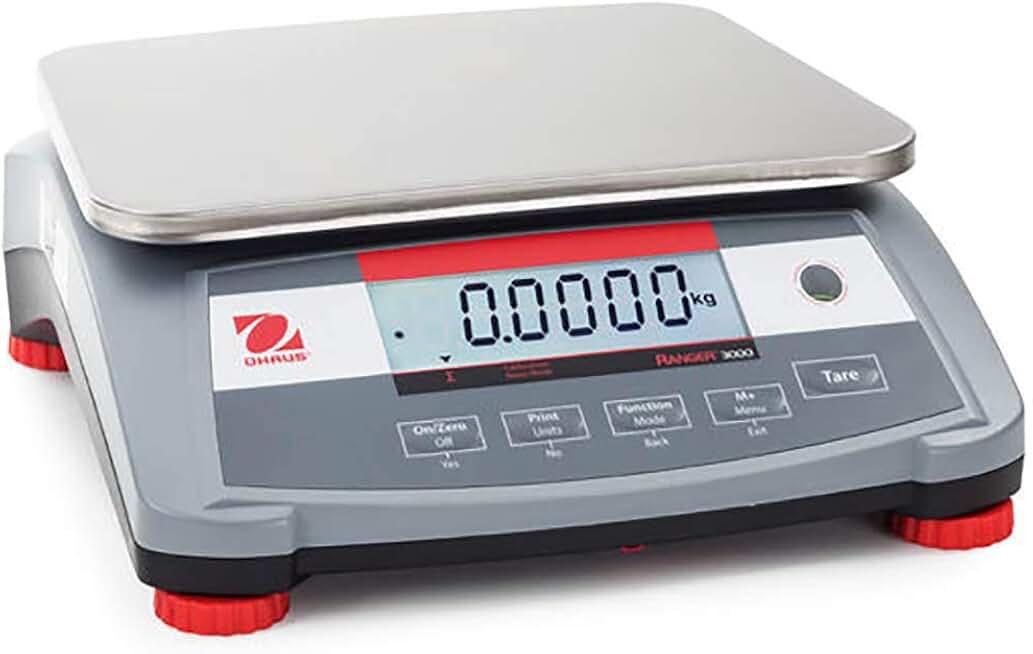 Ohaus R31P15 Ranger 3000 Compact Bench Scale, 15 kg