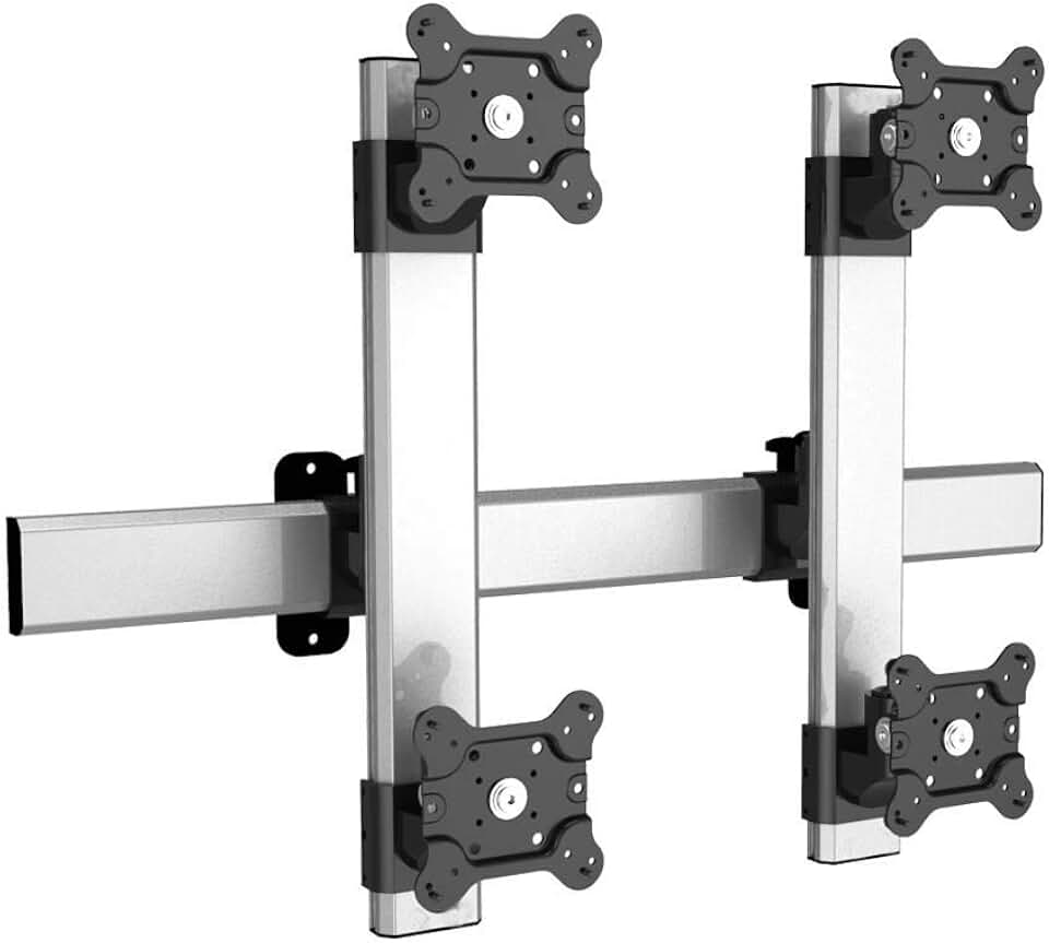 4 Monitor 2x2 Wall Mount