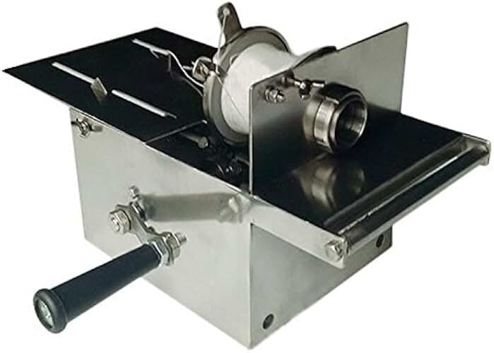 MXBAOHENG Small Manual Hand-Rolling Sausage Tying & Knotting Machine Stainless Steel Sausage Binding Strapping Machine 32mm 42mm 52mm Optional (52mm)