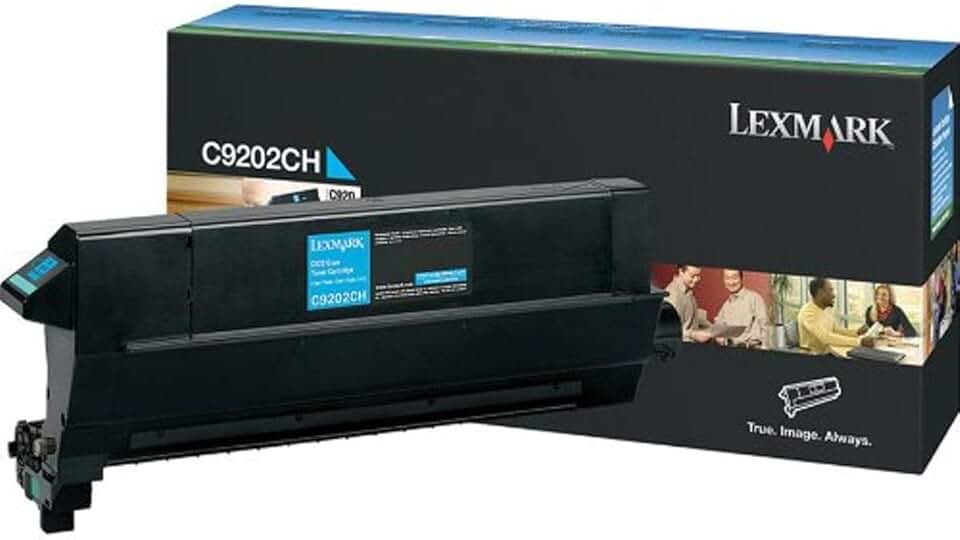 Lexmark C9202CH C920 Toner Cartridge (Cyan) in Retail Packaging