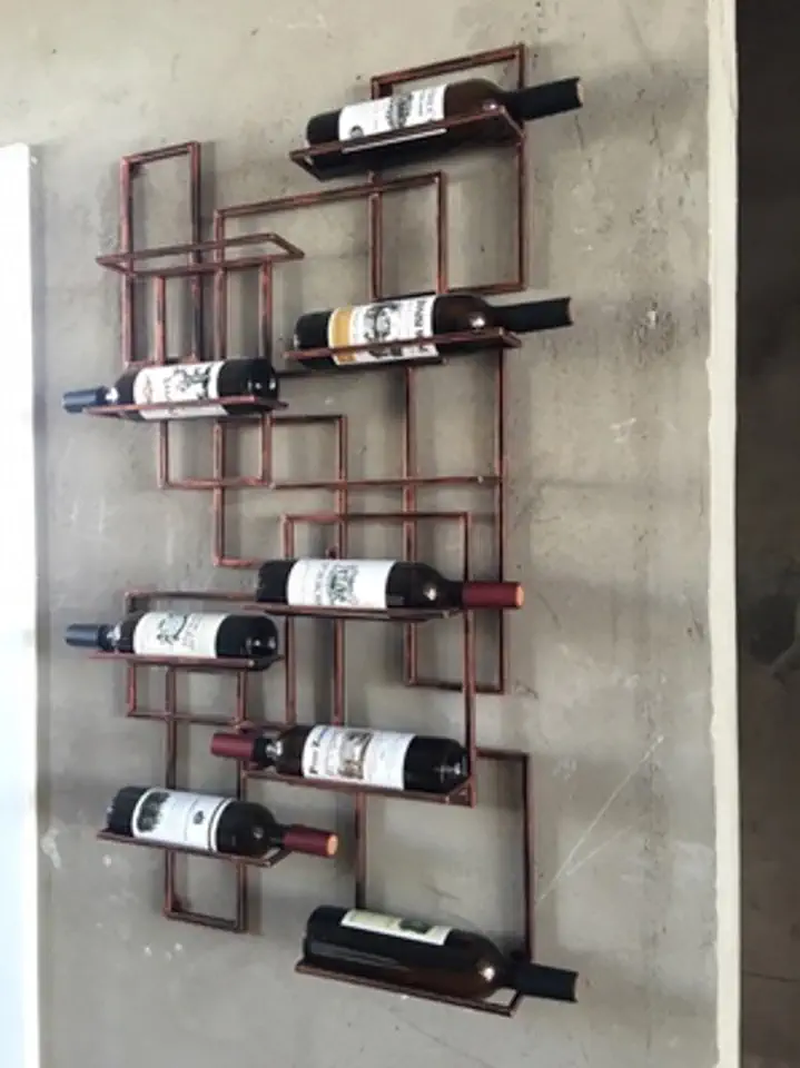 Wine Racks Metal Wine Glass Rack, Champagne Glass Rack,Glassware Rack Wine Rack,Glassware Wine Rack,Wine Racks Home Decorations Iron Wine Cabinet Decoration Modern Simplicity Livin