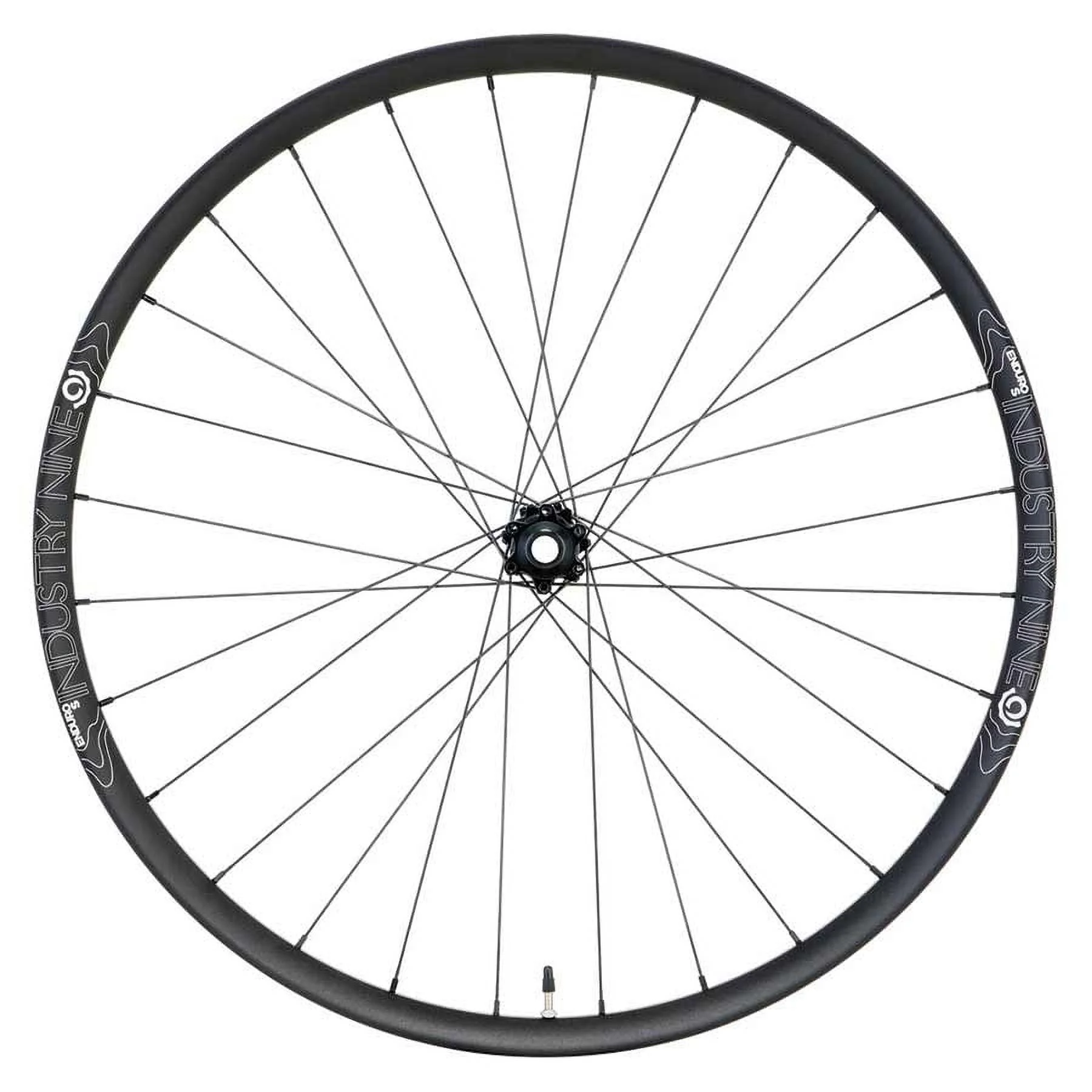 Industry Nine Enduro S Hydra Wheel, Front, 27.5'' / 584, Holes: 28, 15mm TA, 110mm Boost, Disc IS 6-bolt
