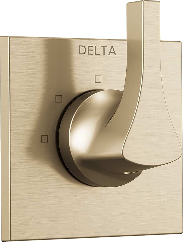 Delta Faucet T11874-CZ 3-Setting Trim Diverter, Champagne Bronze