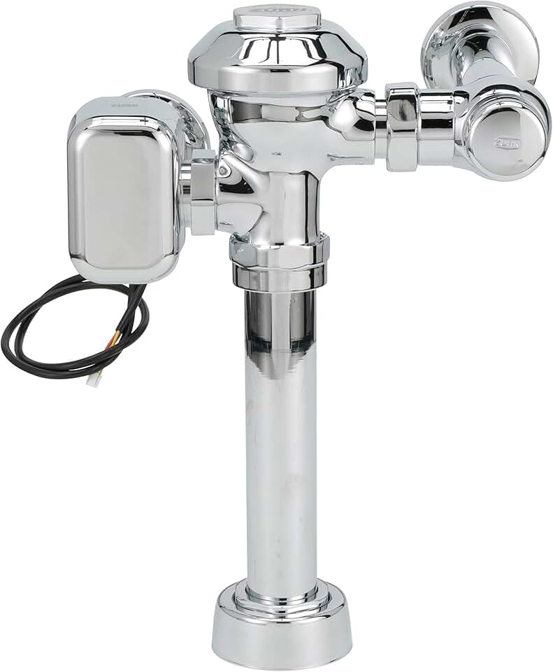 Zurn ZEMS6000AV-HET AquaVantage® Exposed Hardwired Sensor Flush Valve, 1.28 gpf, 11-1/2