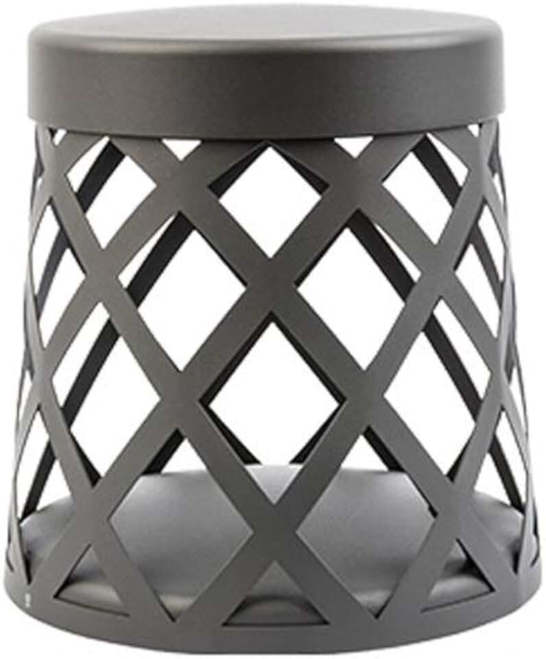 Creative Creative Black Outdoor Pedestal Lamp Aluminum Metal Cage Post Pillar Lamp IP44 Waterproof Rainproof Garden Street Lawn Lights Landing Villa Yard Balcony Patio Landscape Lighting Lights