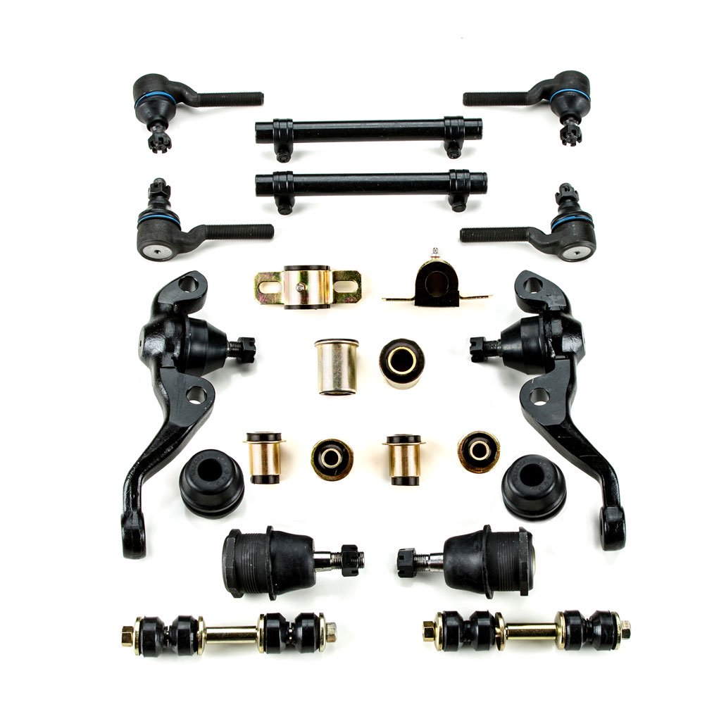 Black Poly Front End Suspension Rebuild Kit Fits 1970 - 1972 Dodge Charger Coronet