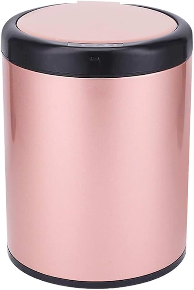 Smart Sensor Garbage Bin Kitchen Bathroom Toilet Trash Can Automatic Induction Bin with Lid(E)