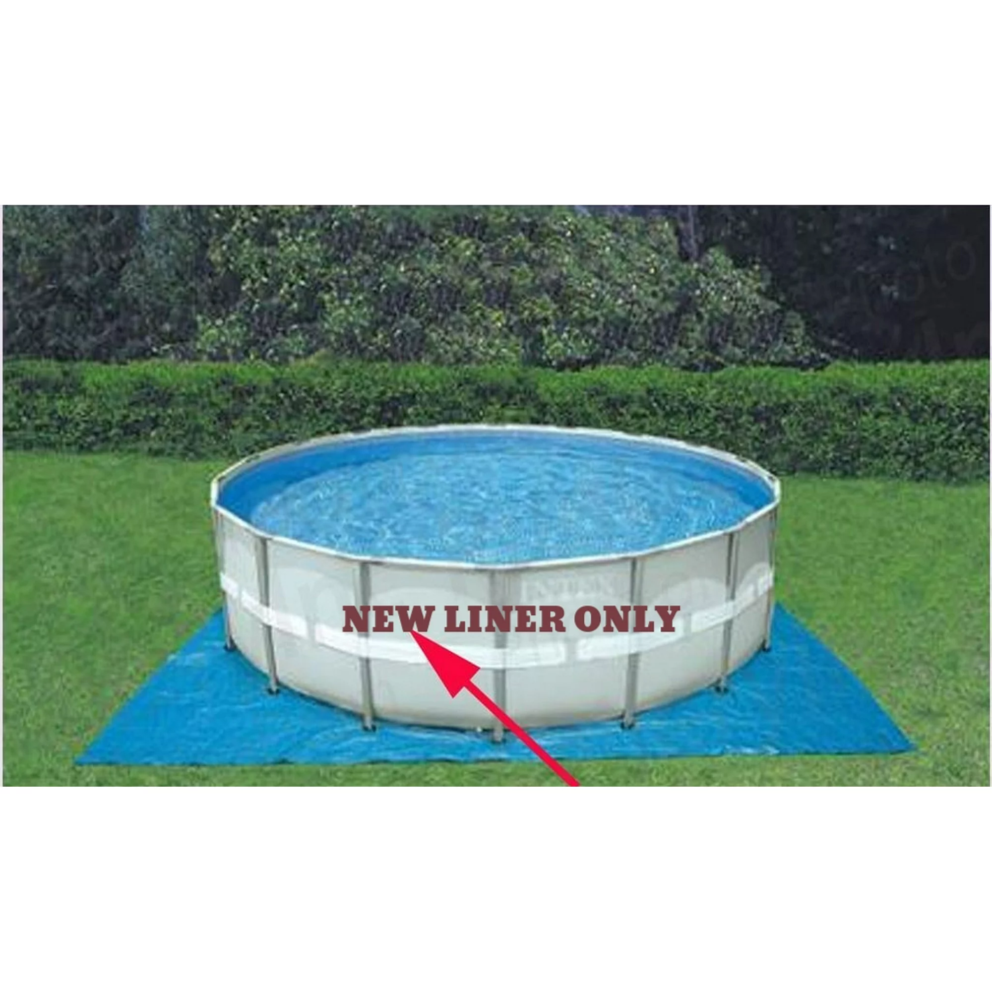 Intex Ultra Steel Frame Pool Liner ONLY (22FTx52IN)