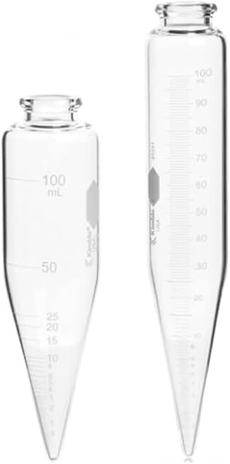 Kimble Glass 45243LF-100 Lazer-Fused Petroleum Centrifuge Tube, 6