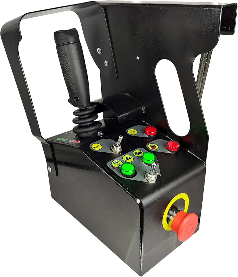 4000306220 Platform Control Box for Haulotte Optimum 6 Compact 8 Compact 10N w/ Movement Joystick Front Axle Steering Selector Assembly