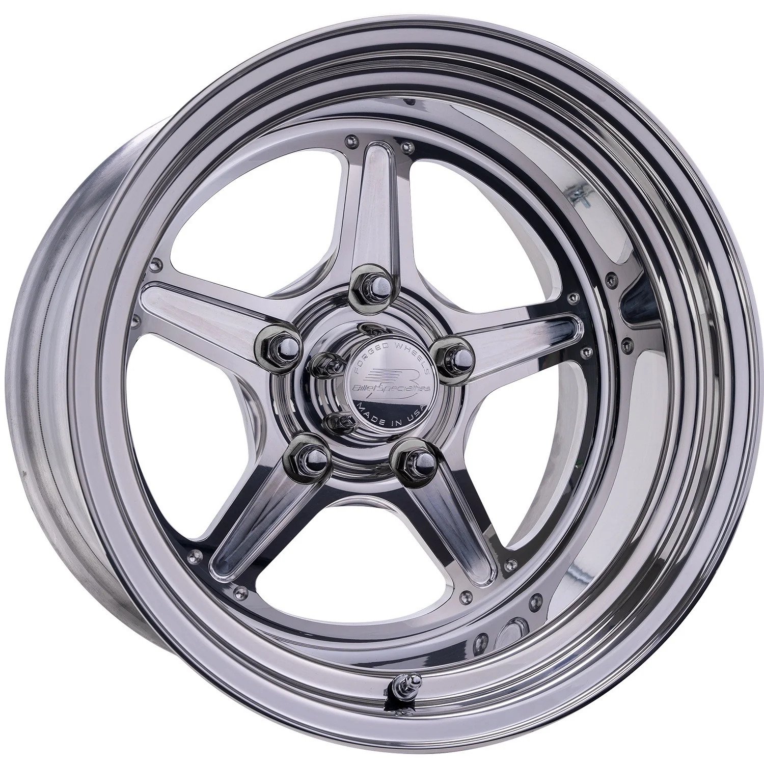 BILLET SPECIALTIES Street Lite Wheel 15X10 4.5 BS 5X4.5 BC BSPRS23510L6545
