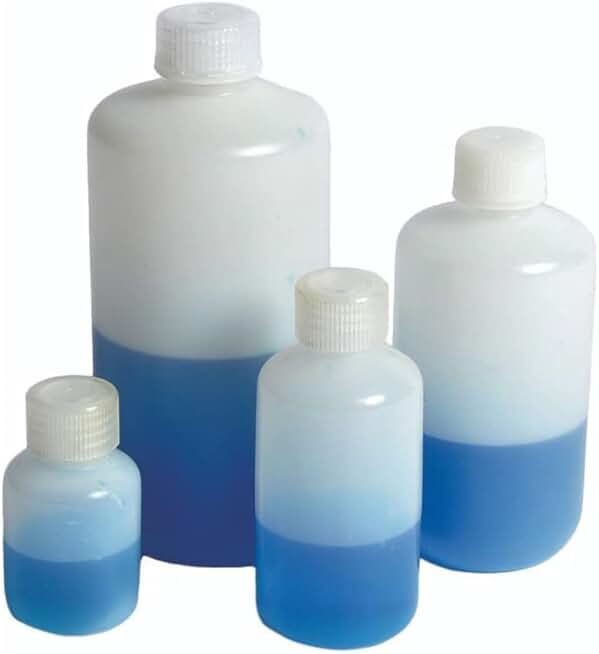 United Scientific Supplies 33401-BULK Narrow Mouth Reagent Bottle, 60mL Capacity, HDPE, Bulk (Pack of 500)