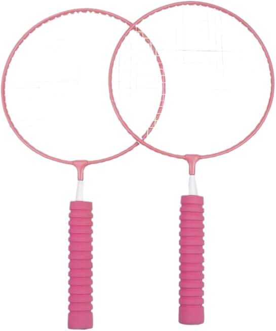 Comfortable Sponge Handle, Continuous Thread, Toy Badminton Racket