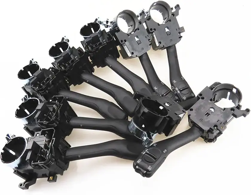 AZQFZ Steering Wheel Turn Signal Cruise Control Switch Stalk Compatible with VW Golf GTI Bora Passat Sharan Seat Alhambra 18G953513A(10pcs)