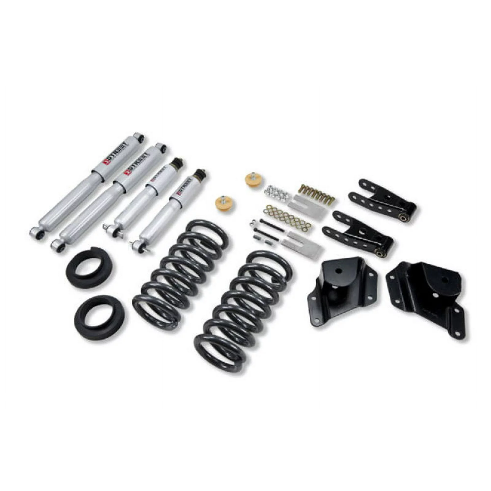 Belltech LOWERING KIT WITH SP SHOCKS Fits select: 1999-2000 CHEVROLET SILVERADO C1500, 2001 CHEVROLET SILVERADO K1500