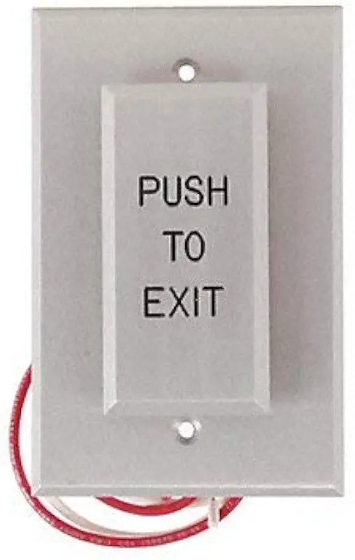 W5286-P23DAxE1 Pneumatic Time Delay Push Plate Single Gang Switch 