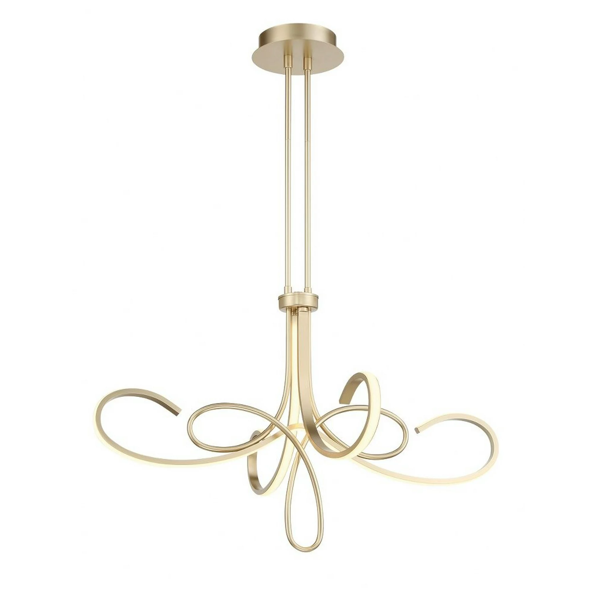 P5436-697-L-George Kovacs Lighting-Astor - 24W 1 LED Chandelier-21 Inches Tall and 32 Inches Wide