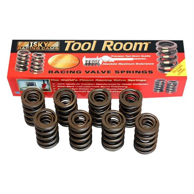 ISKY ISK9945 1.62 in. Tool Room Gold Stripe Racing Valve Springs