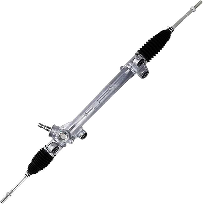 Steering Rack Compatible with Toyota CAROLLA 1.8C 45510-01185 45510-02050 45510-12280 LHD Steering Rack, Silver, JIE68MALL
