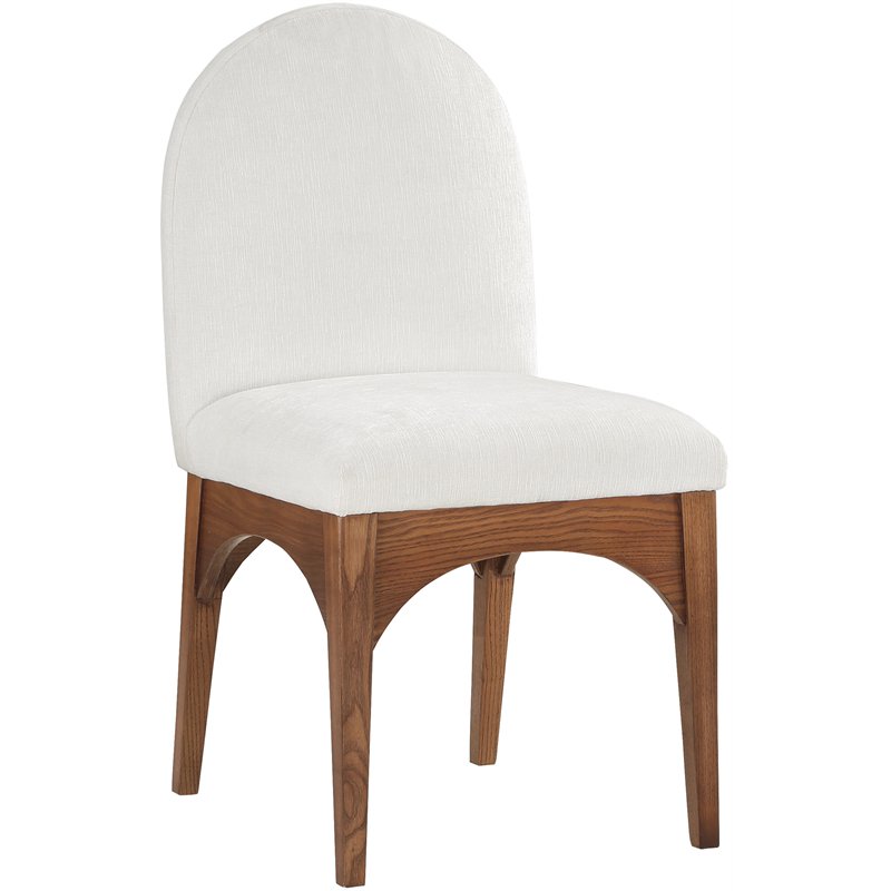 Pemberly Row Modern / Contemporary Cream Fabric Dining Side Chair