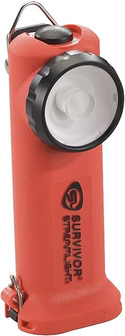 Streamlight 90502 Survivor LED Flashlight Fast Charger with AC Cord, Orange - 175 Lumens