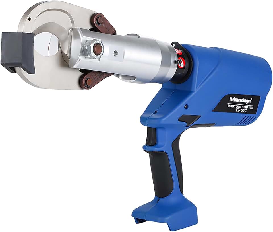 Cordless Hydraulic Cable Cutter, Battery Operated Wire Cutting Tool for Φ2.56 Inch Cu/Al Cable and Armoured Cable